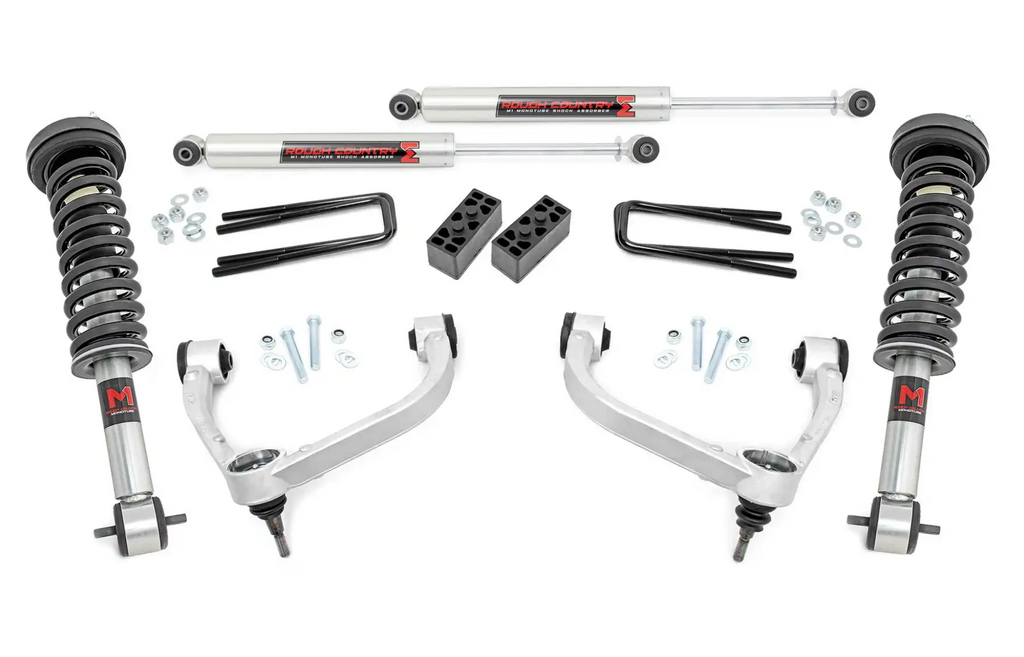 Kit de Suspensión 3" M1 Ford F150 (14-20) - Rough Country - DOBLETRACCION