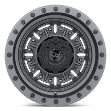 Cargar imagen en el visor de la galería, 4 Llantas Abrams 17x8.5 6x139/-18 Textured Matte Gunmetal - Black Rhino