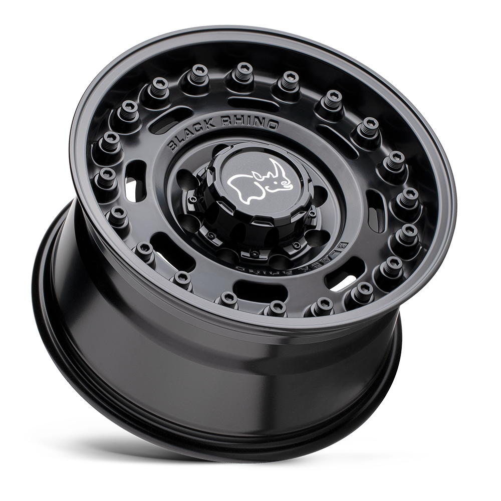 4 Llantas Axle 17x9.5 6x139/-18 Matte Black - Black Rhino