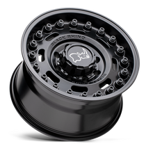 Cargar imagen en el visor de la galería, 4 Llantas Axle 17x9.5 6x139/-18 Matte Black - Black Rhino