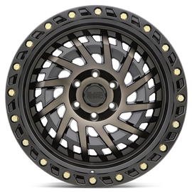 4 Llantas Shredder 17X9.0 6X139  Matte Black Dark - Black Rhino - DOBLETRACCION