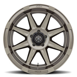 4 Llantas Bandit 20x10 6x139 GLOSS Bronze - Icon Alloys - DOBLETRACCION