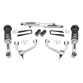 Kit de suspension Coilover 3″ con bandejas F150 (09-13) de Rough Country