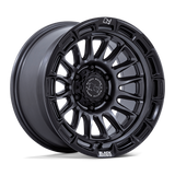 4 Llantas Rival 17x8.5 6x139/1  Matte Gunmetal / Matte Black- Black Rhino