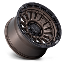 Cargar imagen en el visor de la galería, 4 Llantas Rival 17x8.5 6x139/0 Burnt Bronze /Matte Black - Black Rhino