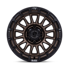 Cargar imagen en el visor de la galería, 4 Llantas Rival 17x8.5 6x139/0 Burnt Bronze /Matte Black - Black Rhino