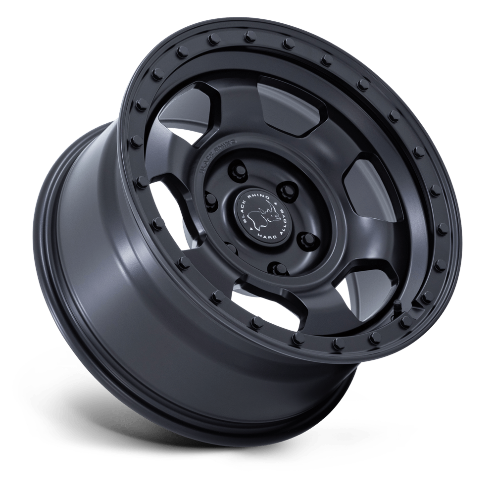 4 Llantas Trooper 17x8.5 6x139/0 Matte Black - Black Rhino