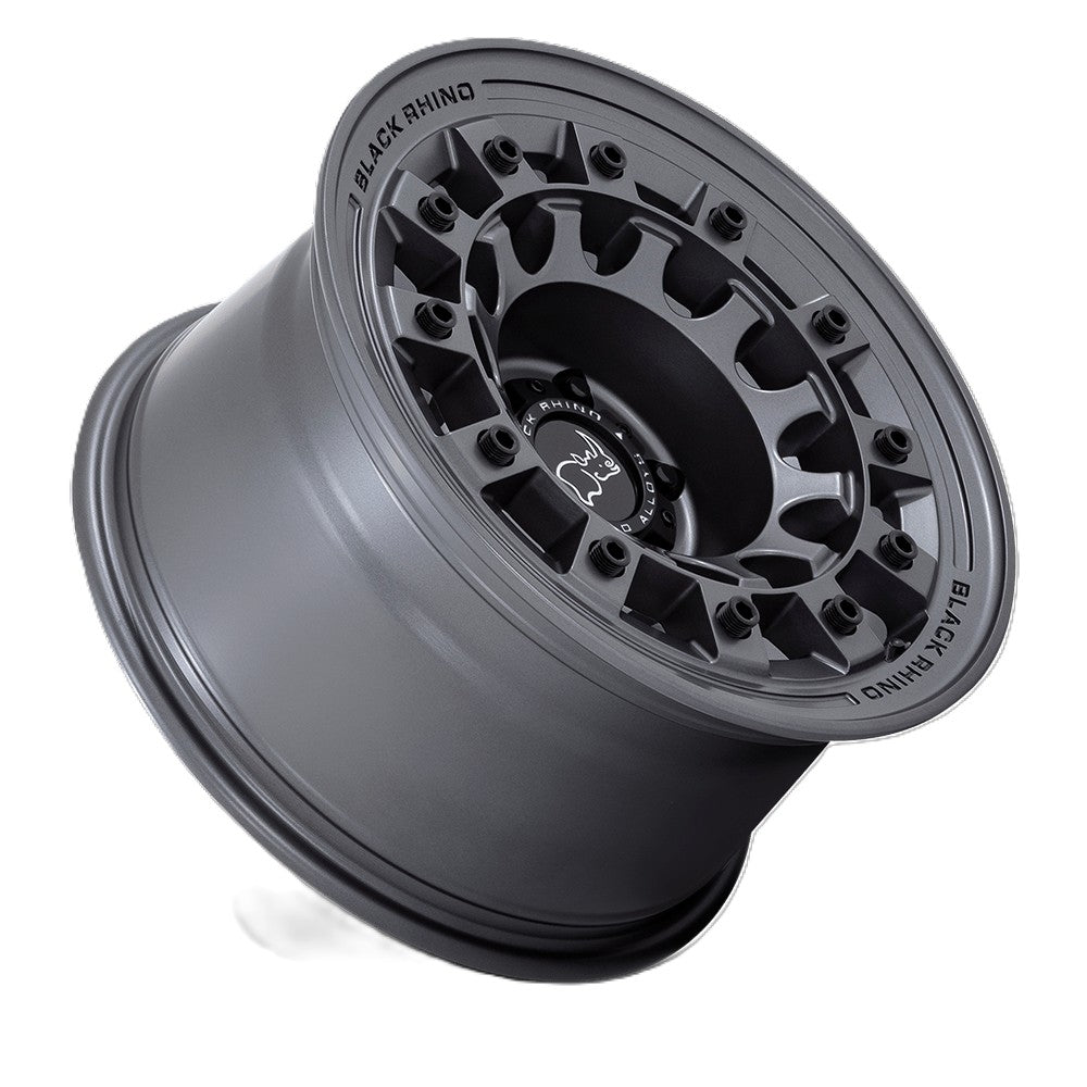 4 Llantas Fuji 17x9 6x139 Matte GunMetal - Black Rhino