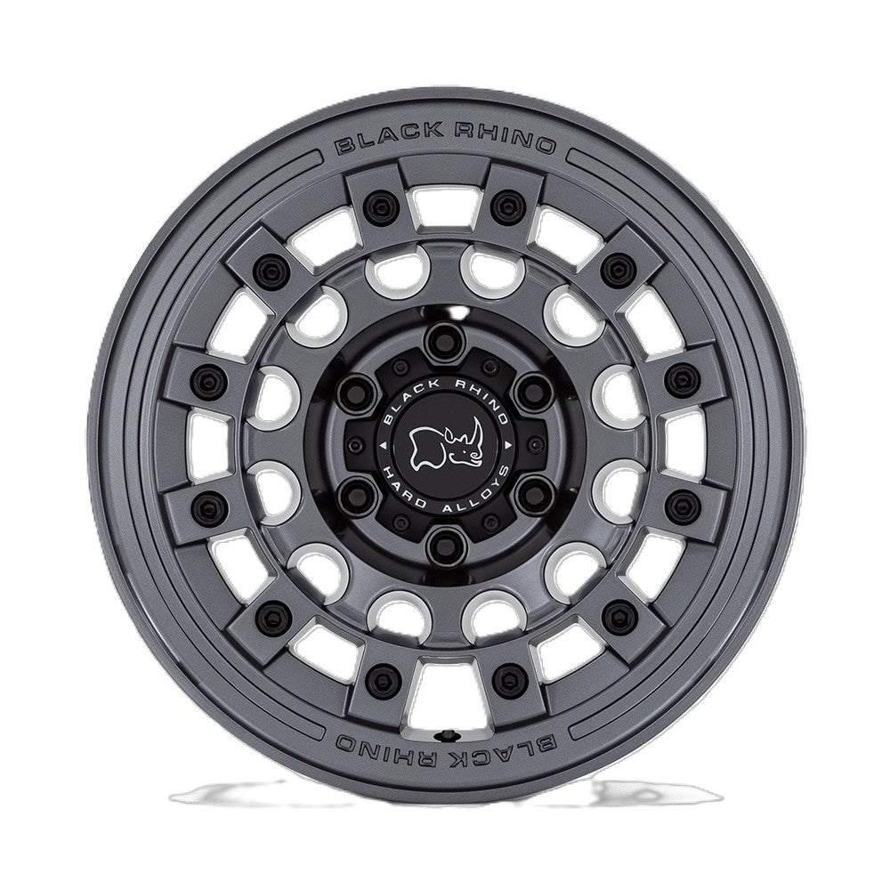 4 Llantas Fuji 17x9 6x139 Matte GunMetal - Black Rhino