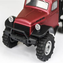 Cargar imagen en el visor de la galería, Auto a Control Remoto RC Camión  Rojo Atlas 1/18 6WD Brushed Crawler RTR FMS - Axial