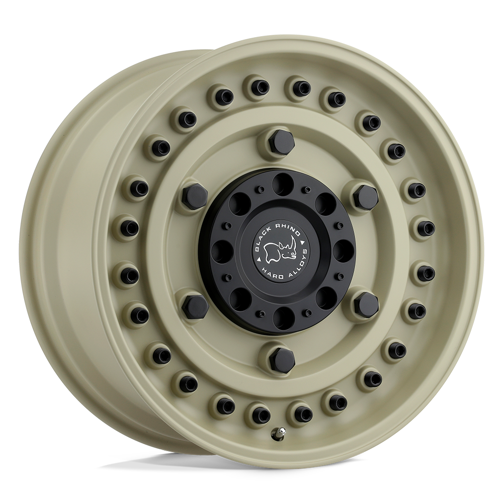4 Llantas Armory 17X9.5 6X139/ Desert Sand - Black Rhino - DOBLETRACCION