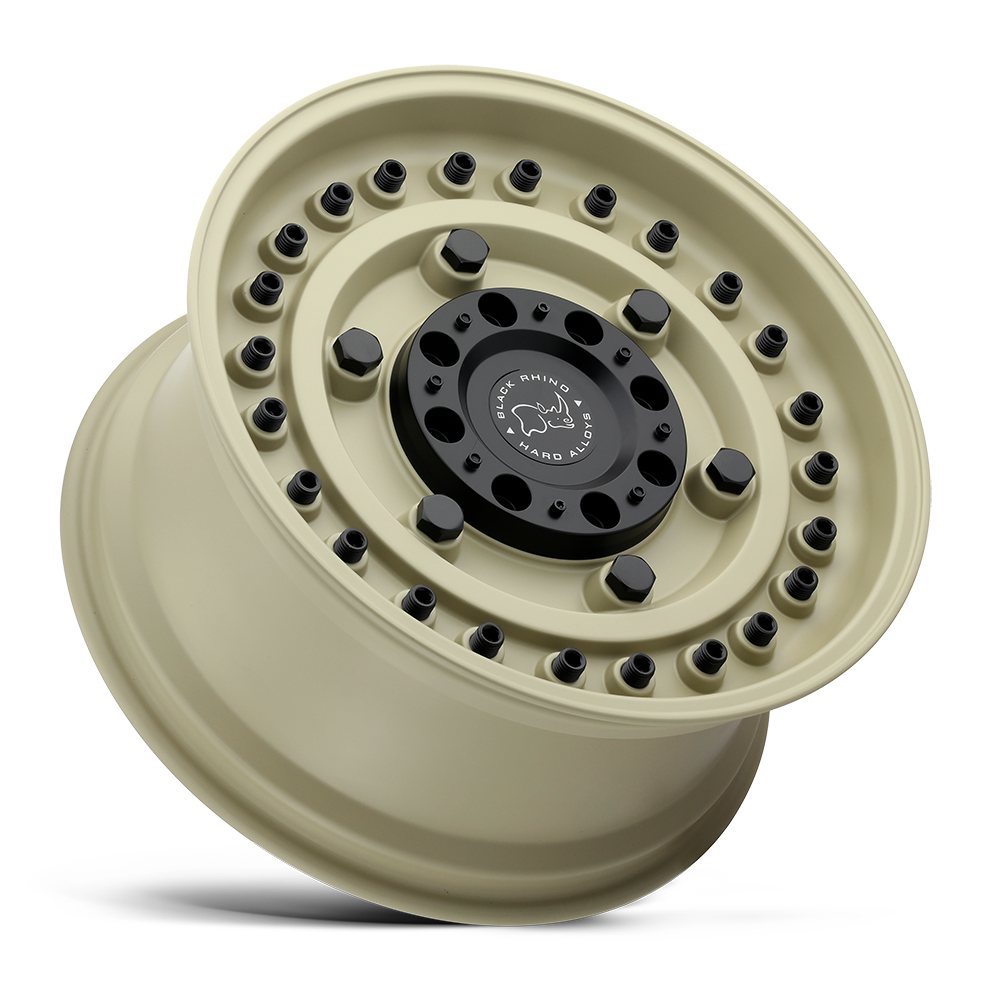 4 Llantas Armory 17X9.5 6X139/ Desert Sand - Black Rhino - DOBLETRACCION