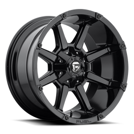 4 Llantas Coupler  D575 20X9 6X135/6x139 Black F150 - Fuel - DOBLETRACCION