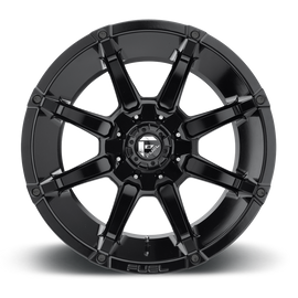 4 Llantas Coupler  D575 20X9 6X135/6x139 Black F150 - Fuel - DOBLETRACCION