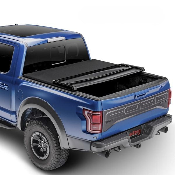 Tapa plegable vinil Trifecta Ford F-150 CS / Chevrolet Silverado CS - Cab 1/2 (+15) - Extang