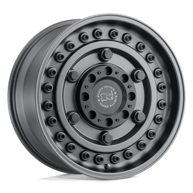 4 Llantas Armory 17X9.5 6X139 GunBlack - Black Rhino - DOBLETRACCION