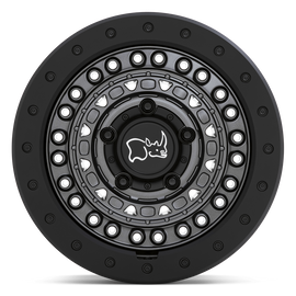 4 Llantas Barricade 17x8,5 6x139 GunBlack/Black Rock Guard - Black Rhino - DOBLETRACCION