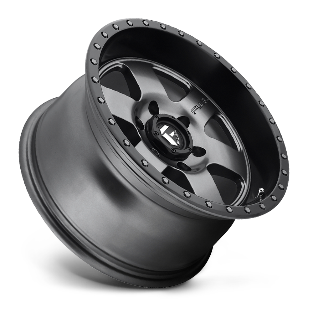 4 Llantas Podium D619 17X9 6X139 Gray - Fuel - DOBLETRACCION