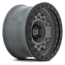 Cargar imagen en el visor de la galería, 4 Llantas Avenger 17X8.5 6X139 Beadlock Battleship Gray - Black Rhino - DOBLETRACCION