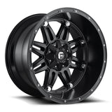 4 Llantas Hostage D531 20X9″ 6x139/135 Black - Fuel