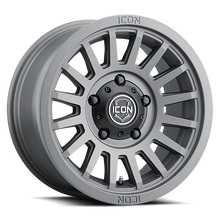 Cargar imagen en el visor de la galería, 4 Llantas Recon 17X8.5" 6X139 SLX Charcoal - Icon Alloys
