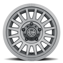 Cargar imagen en el visor de la galería, 4 Llantas Recon 17X8.5" 6X139 SLX Charcoal - Icon Alloys