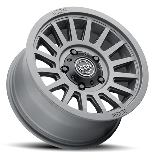 4 Llantas Recon 17X8.5" 6X139 SLX Charcoal - Icon Alloys