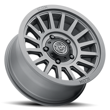 Cargar imagen en el visor de la galería, 4 Llantas Recon 17X8.5" 6X139 SLX Charcoal - Icon Alloys