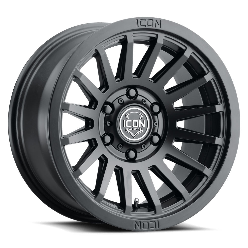 4 Llantas Recon 17X8.5" 6X139 SLX GLS Satin Black - Icon Alloys