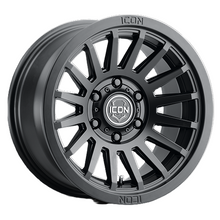 Cargar imagen en el visor de la galería, 4 Llantas Recon 17X8.5" 6X139 SLX Satin Black - Icon Alloys