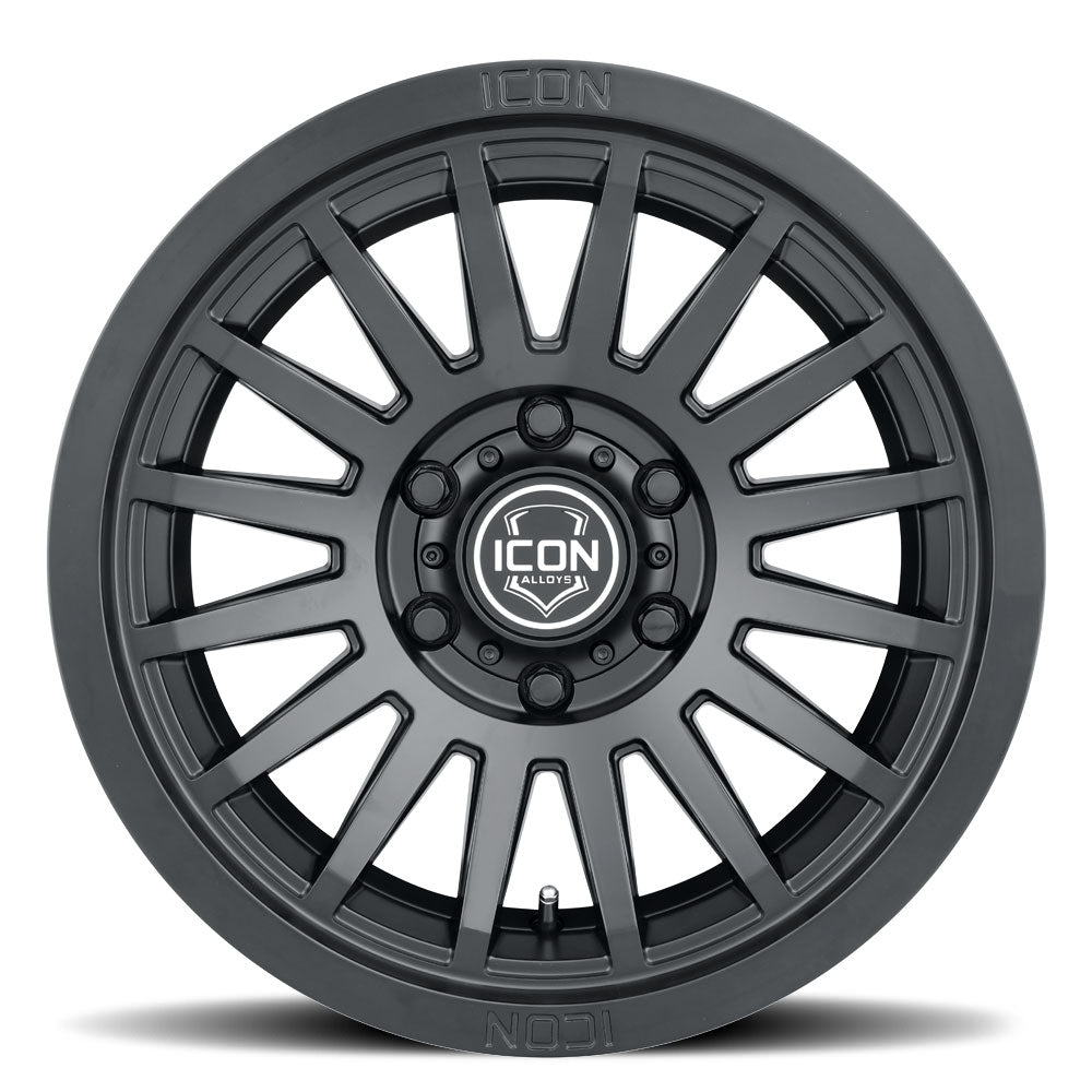 4 Llantas Recon 17X8.5" 6X139 SLX GLS Satin Black - Icon Alloys
