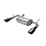 Escape de alto flujo ATAK con colas negras Jeep Wrangler JK (07-18) - Borla