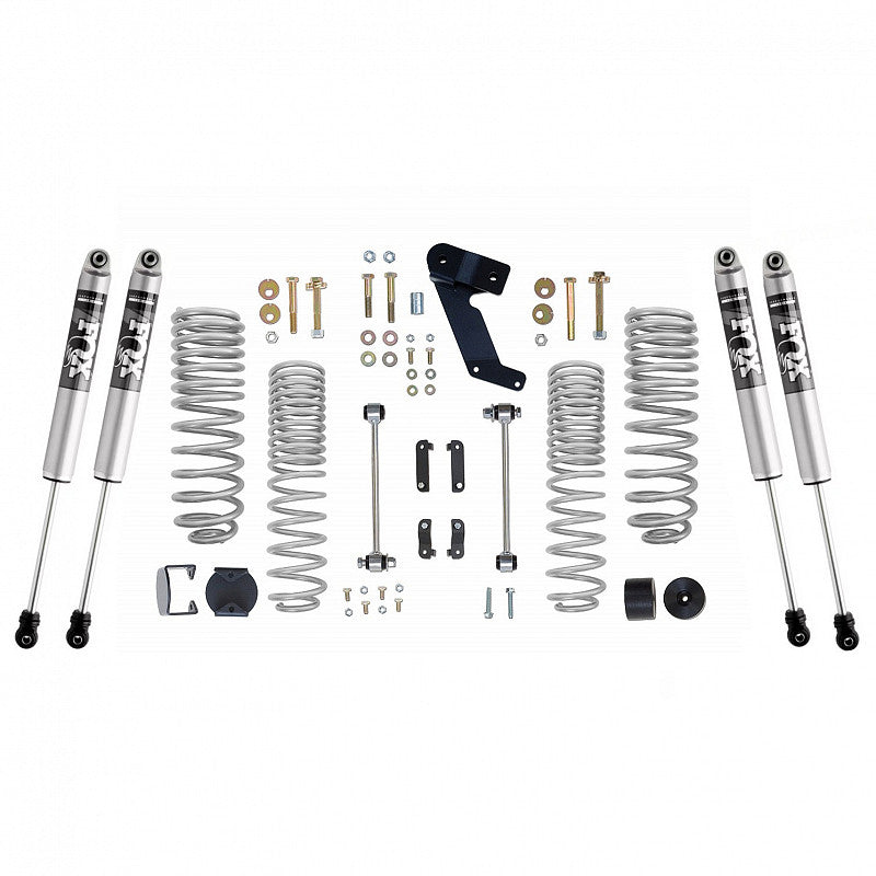 Kit de Levante 2.5 con Amortiguadores FOX 2.0 Jeep Wrangler JL (19+) - Rubicon Express - DOBLETRACCION