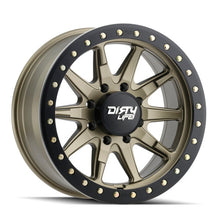 Cargar imagen en el visor de la galería, 4 Llantas DT1 9304 17x9 6x139 Satin Gold - Dirty Life - DOBLETRACCION