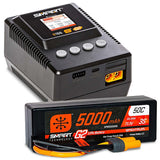 Kit Cargador y Batería 5000mAh 3S LiPo Battery IC3/S155 Charger Spektrum - Axial
