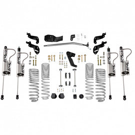 Kit de Levante 3.5 Con Amortiguadores FOX 2.0 con Reservorio Jeep Wrangler JK (07-18) - Rubicon Express + FOX - DOBLETRACCION