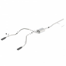 Sistema de Escape ATAK Cola Negra Chevrolet Silverado 1500 (14-19) - Borla - DOBLETRACCION