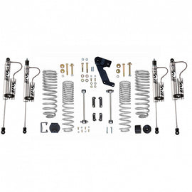 Kit de Levante 2.5 Con Amortiguadores FOX 2.0 con Reservorio Jeep Wrangler JK (07-18) - Rubicon Express + FOX - DOBLETRACCION