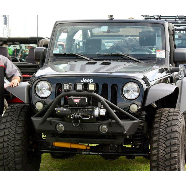 Parachoque Delantero tipo Poison Jeep Wrangler (07-17) - DOBLETRACCION