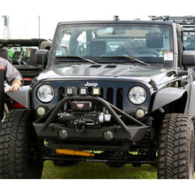 Cargar imagen en el visor de la galería, Parachoque Delantero tipo Poison Jeep Wrangler (07-17) - DOBLETRACCION