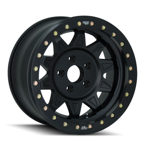 4 Llantas Roadkill 9302 Beadlock 17x9 6x139 Satin Black - Dirty Life - DOBLETRACCION