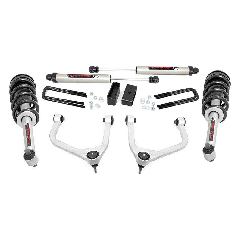 Kit de Suspensión 3.5 Chevrolet Silverado (19-23) - Rough Country - DOBLETRACCION