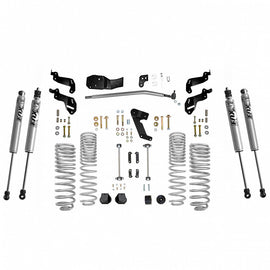 Kit de Levante 3.5 Con Amortiguadores FOX 2.0 Jeep Wrangler JK (07-18) - Rubicon Express + FOX - DOBLETRACCION