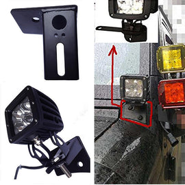 Soportes de Neblineros Bajo el Parabrisas Jeep Wrangler JK (07-17) - DOBLETRACCION