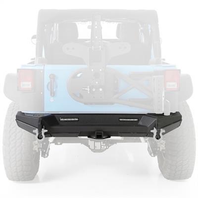 Parachoque Trasero XRC Gen 2 Jeep Wrangler JK (07-18) - Smittybilt - DOBLETRACCION