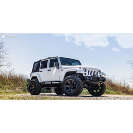 4 Llantas Beast D564 17X9 5x127 Machine Black - Fuel - DOBLETRACCION