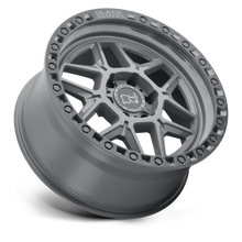 Cargar imagen en el visor de la galería, 4 Llantas Kelso 17x9 6x139/-12 Battleship gray w/black - Black Rhino