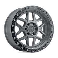 Cargar imagen en el visor de la galería, 4 Llantas Kelso 17x9 6x139/-12 Battleship gray w/black - Black Rhino