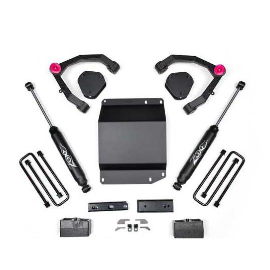 Kit De Levante 3.5 Chevrolet Silverado (07-13) - Zone Offroad - DOBLETRACCION