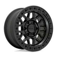 Cargar imagen en el visor de la galería, 4 llantas KM549 17x9 6x139 Grs Satin Black - KMC Wheels